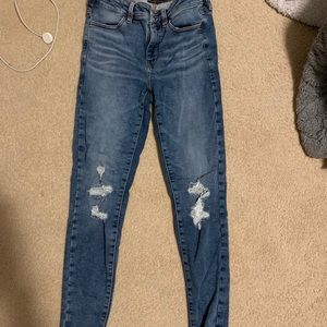 high waisted American eagle jeans